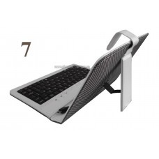 Чехол-клавиатура белая для планшетов 7 дюймов